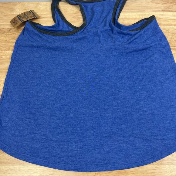 Rivalry Threads Drake Bulldogs Blue Racerback Tank Top - Size Large - NWT - Picture 10 of 10